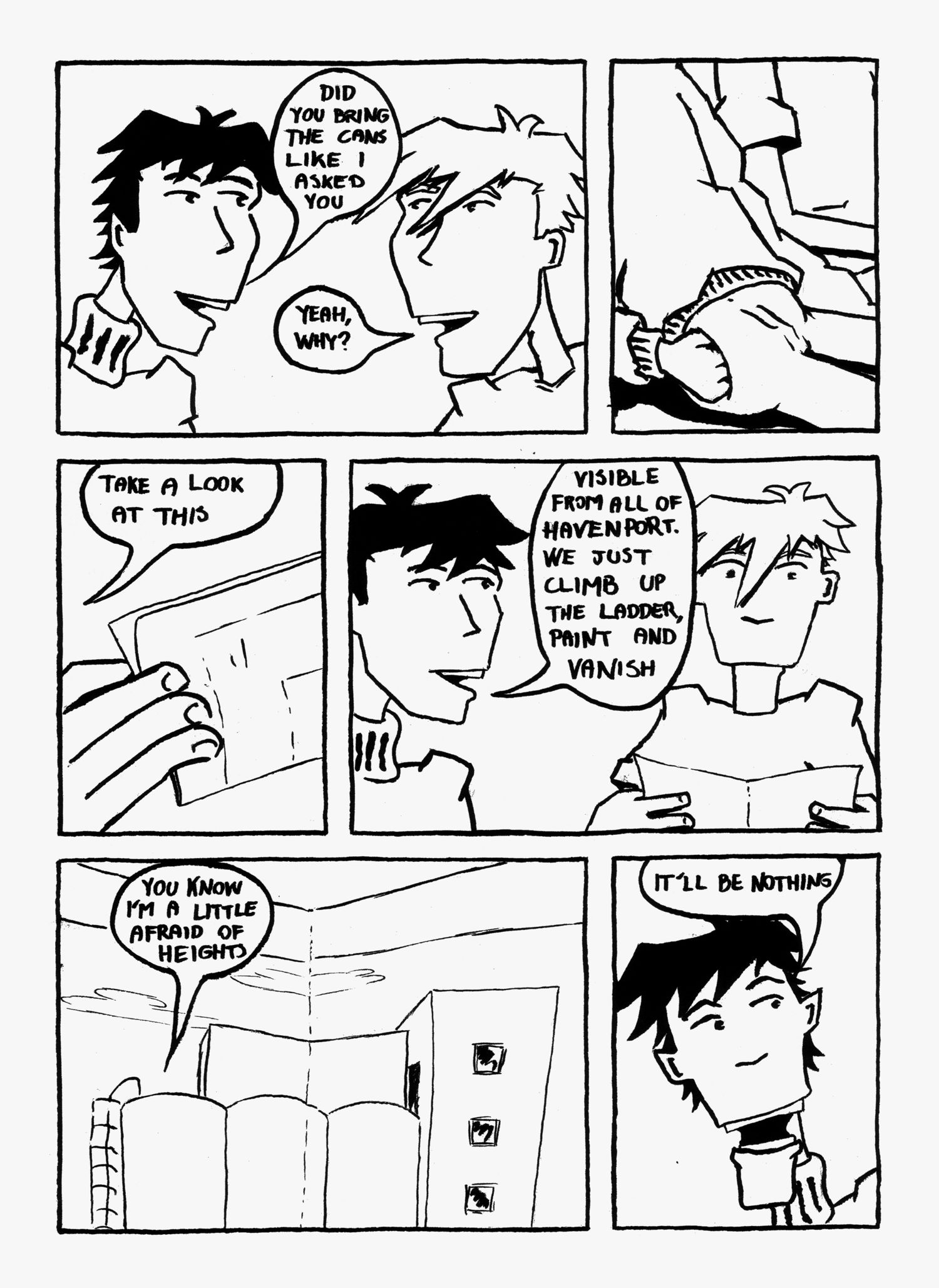 Comics page